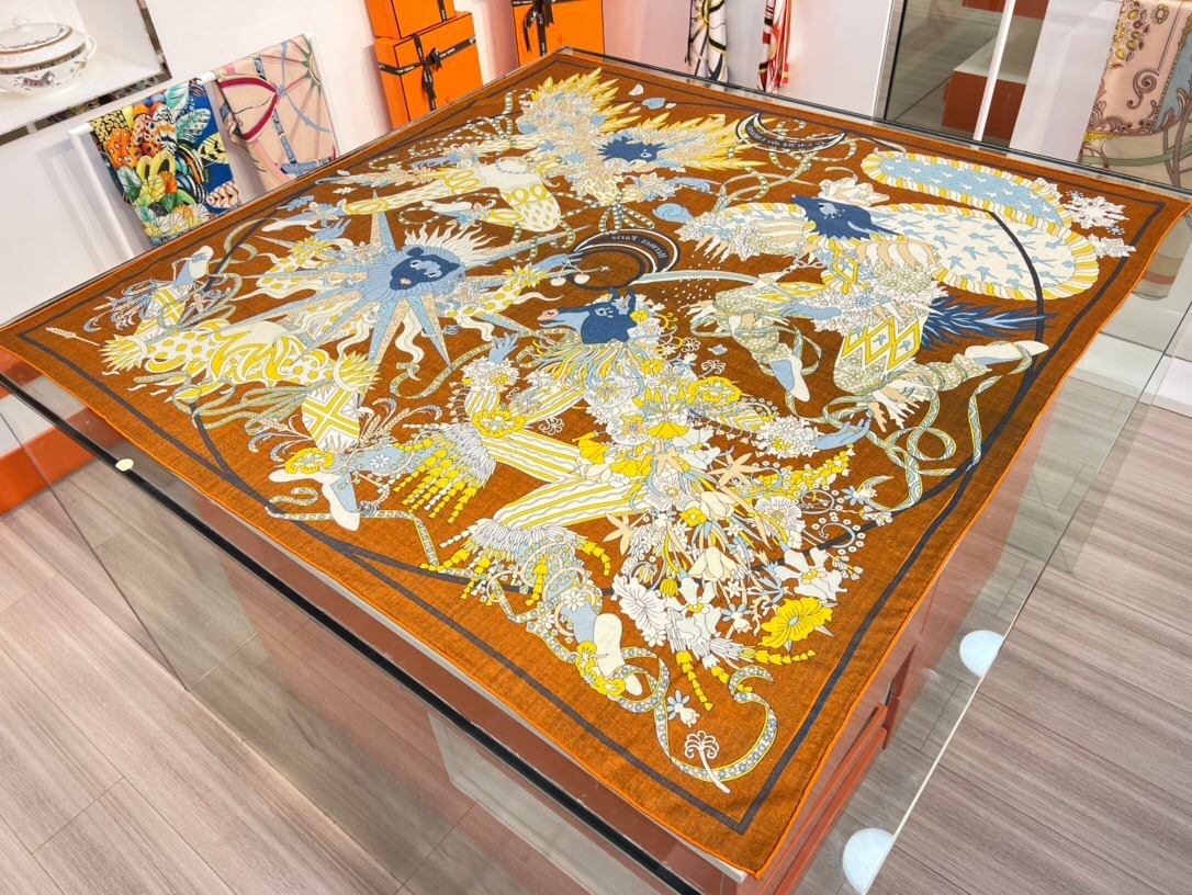 Hermes Shawls-140*140cm